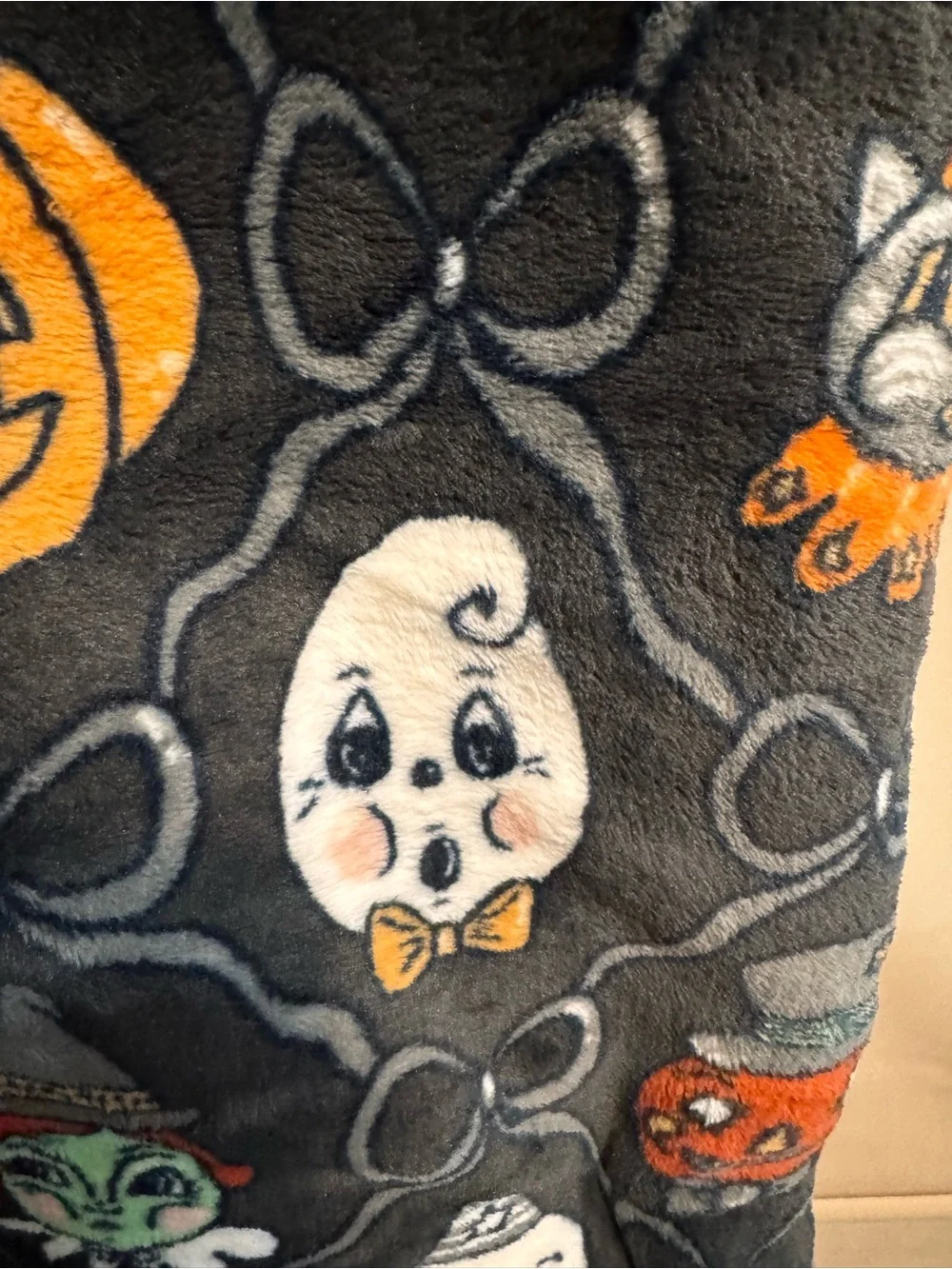 Halloween Pumpkin Season Oversized Plush Throw